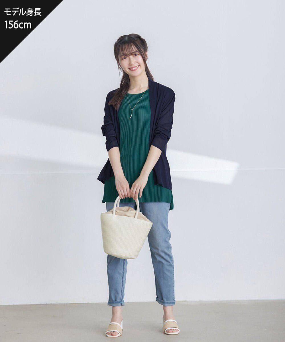 Tiaclasse L 【洗える・ストレッチ】デニムパンツ 