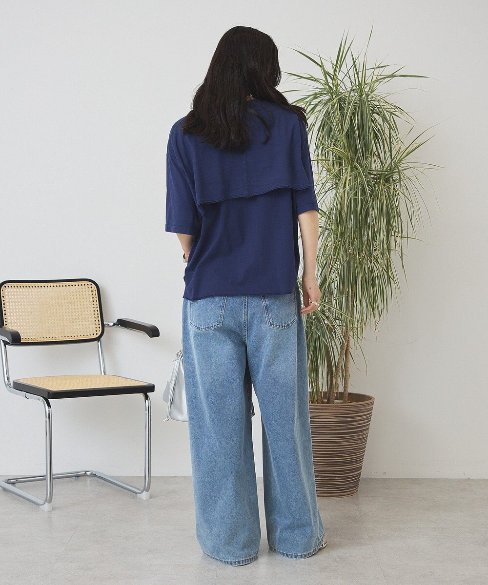 AMERICAN HOLIC レイヤード風加工Ｔシャツ 