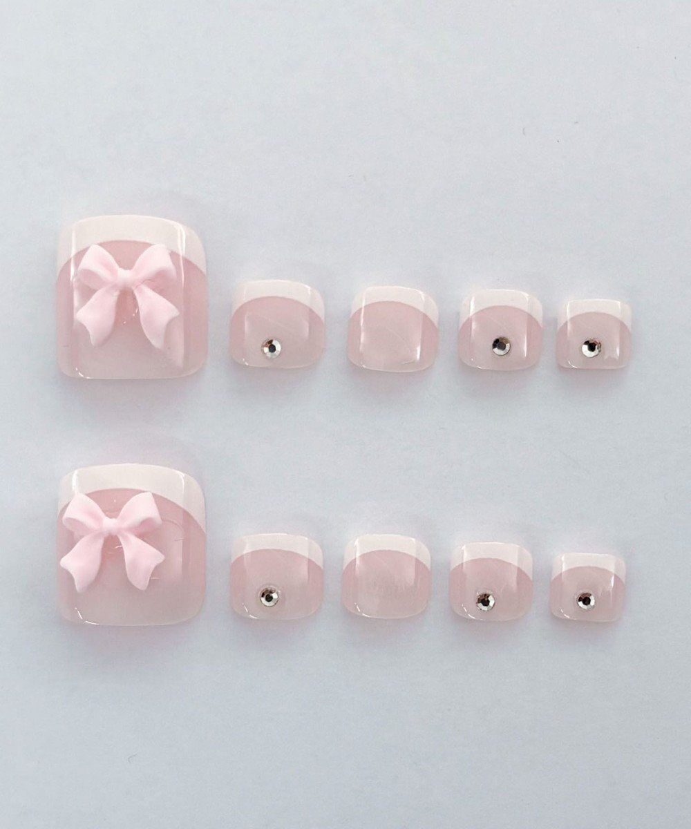 WEGO デザインフットネイルチップ 