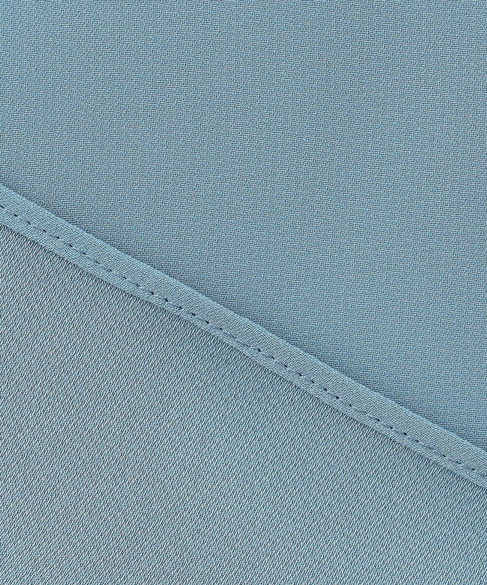 ICB 【洗える・UVケア】BackSatinAmunzen ラッフルデザインブラウス 