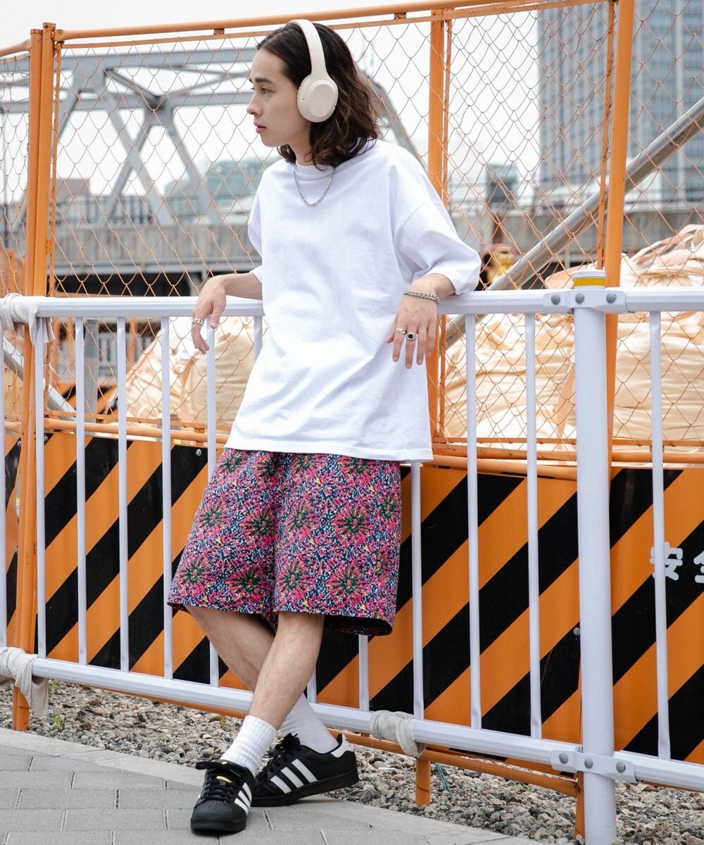 WEGO 【ウエストゴム】パターンナイロンイージーショーツ 