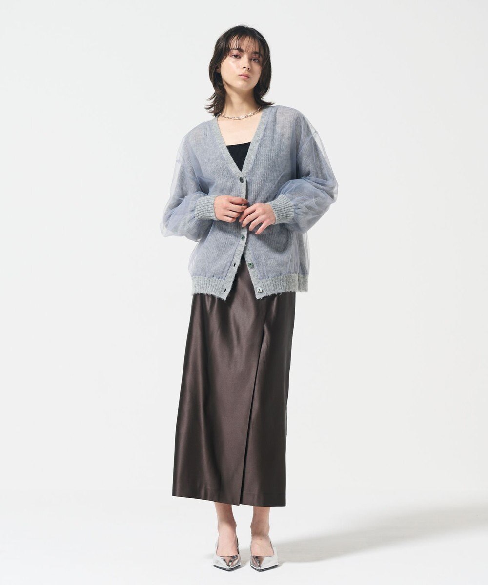 GRACE CONTINENTAL オーバーチュールニットカーディガン 