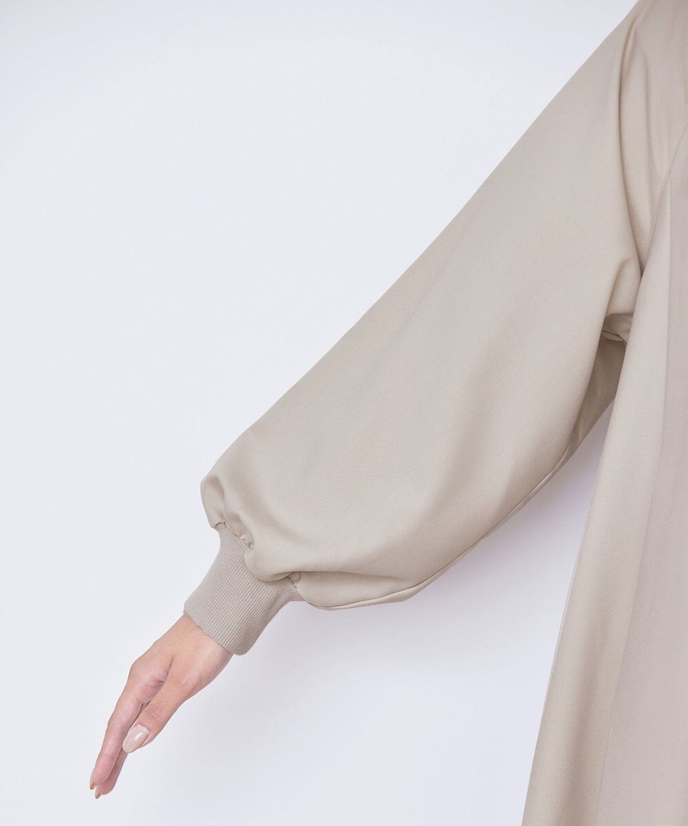 Tiaclasse 【洗える】ラグランパフスリーブトレンチコート 