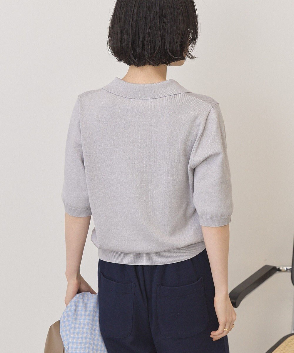 AMERICAN HOLIC 襟付き配色ニット 