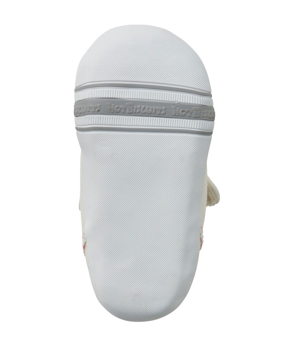 MIKI HOUSE HOT BISCUITS 【11.5-13.5cm】 小花柄 パイピング ファーストベビーシューズ 