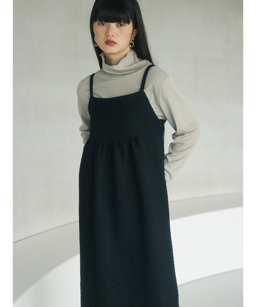 Green Parks armonia．表面感素材ジャンスカ 