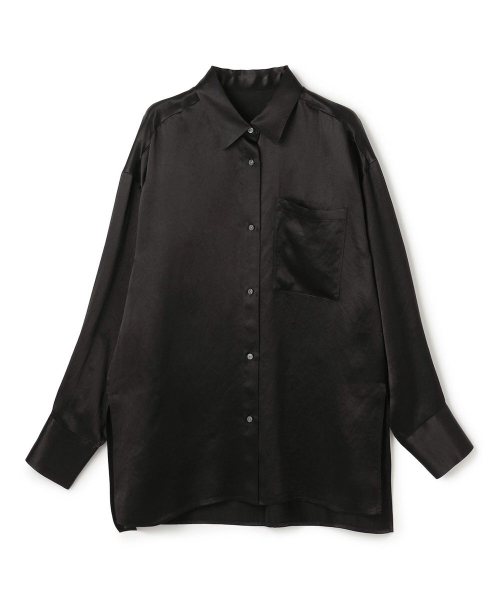 uncrave アセテートヴィンテージサテン ミドルシャツ 