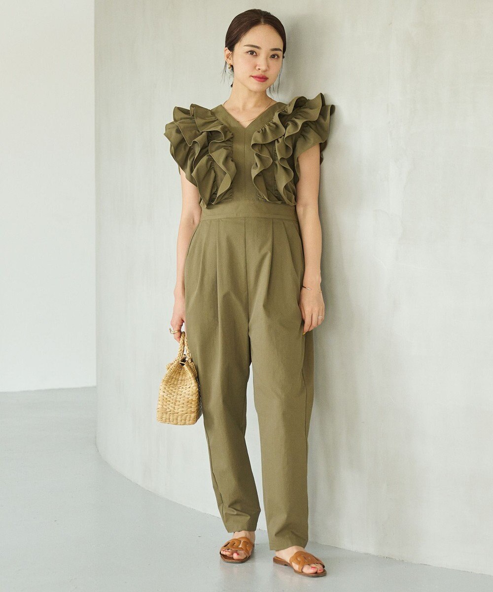 #Newans ラッフルフリルオールインワン 