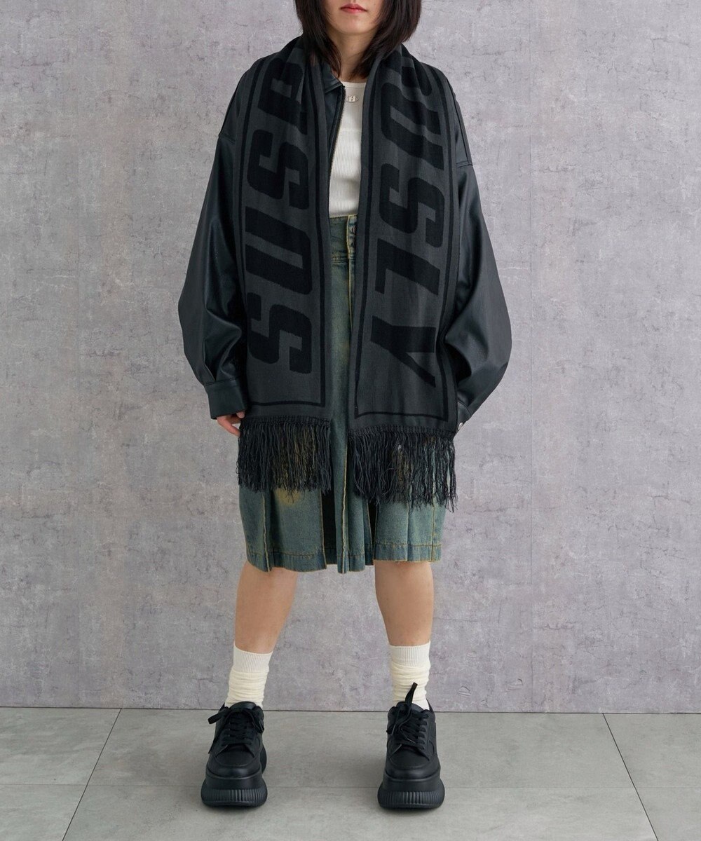 WEGO 【ユニセックス着用ITEM】ロゴマフラー 