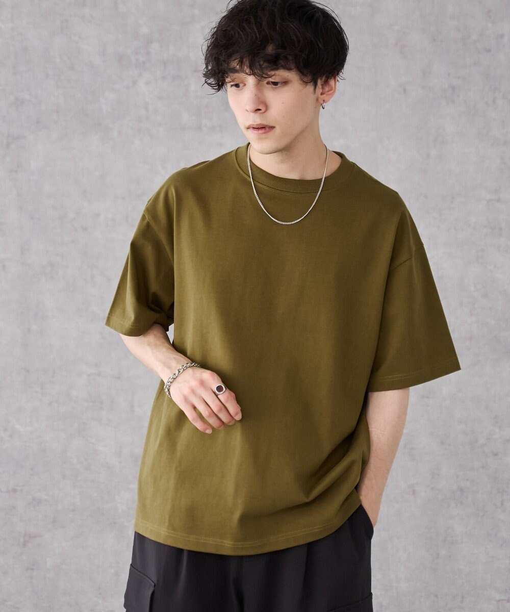 WEGO 【ユニセックス着用アイテム/綿100%/SMLXLサイズ展開】シルキーリッチヘビーコットンT 