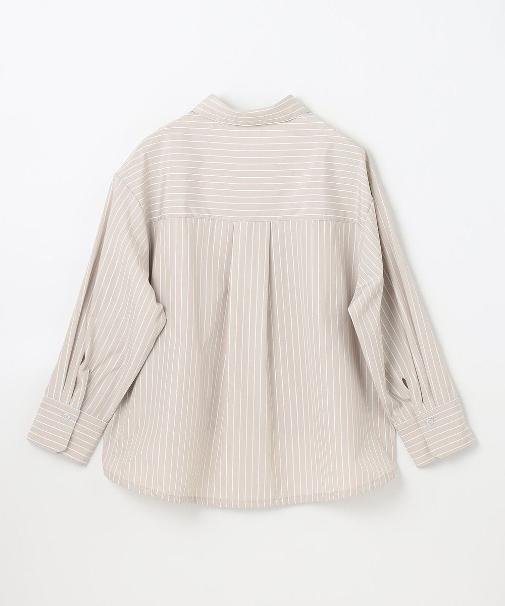 ANY 【洗濯機可】ストライプドロストシャツ 