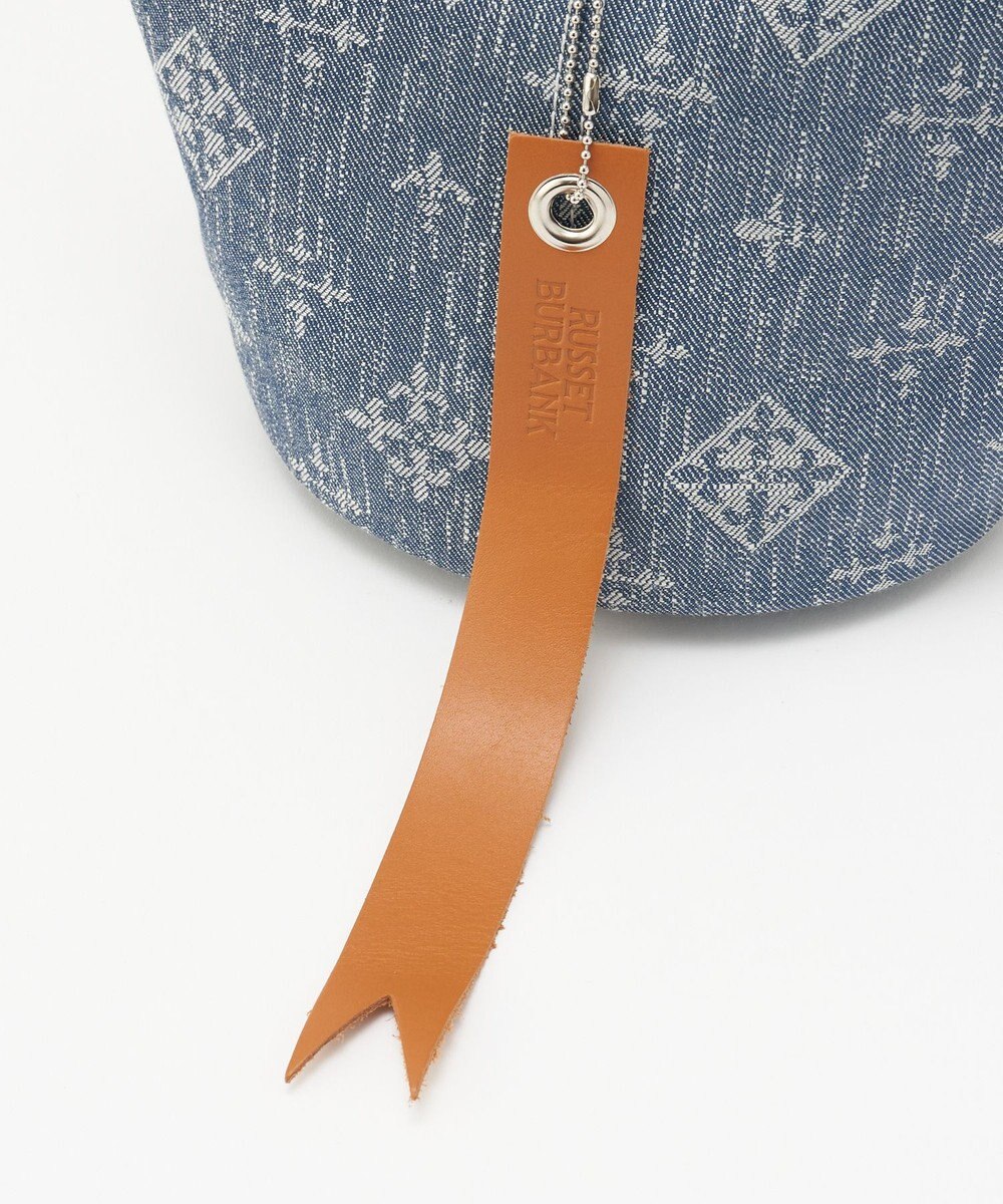 russet デニムジャガード丸底2WAYワンショルダーバッグ(CE-1686) 