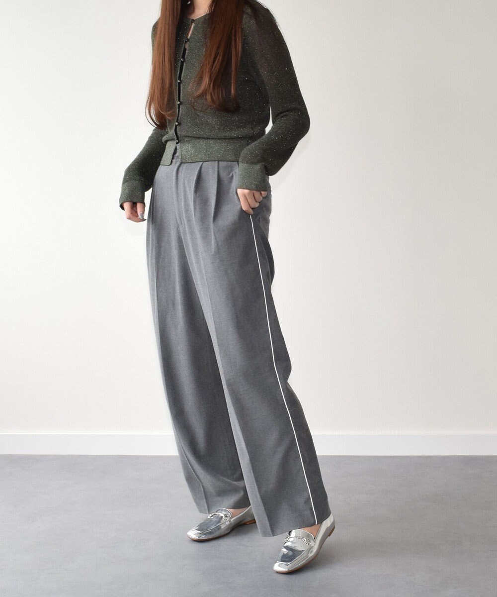 INTER-CHAUSSURES 【FABIO RUSCONI】スクエアトウサケットビットローファー 