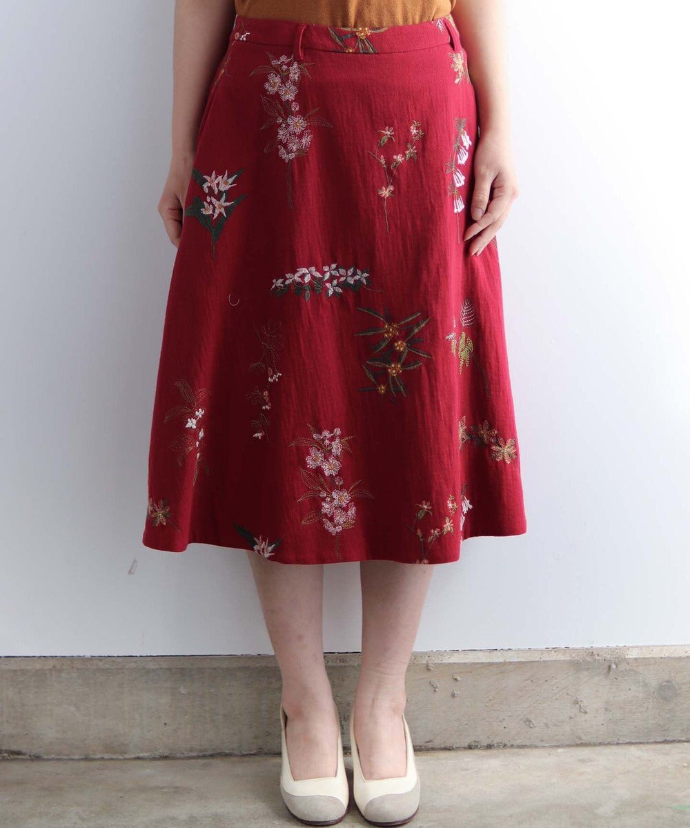 果実花刺繍のスカート Muuc ファッション通販 公式通販 オンワード クローゼット 果実花刺繍のスカート Muuc ファッション通販 公式通販 オンワード クローゼット