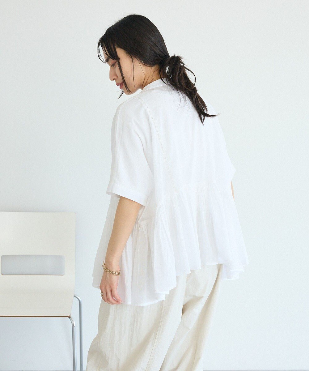 CRAFT STANDARD BOUTIQUE インド製 ペプラムブラウス 