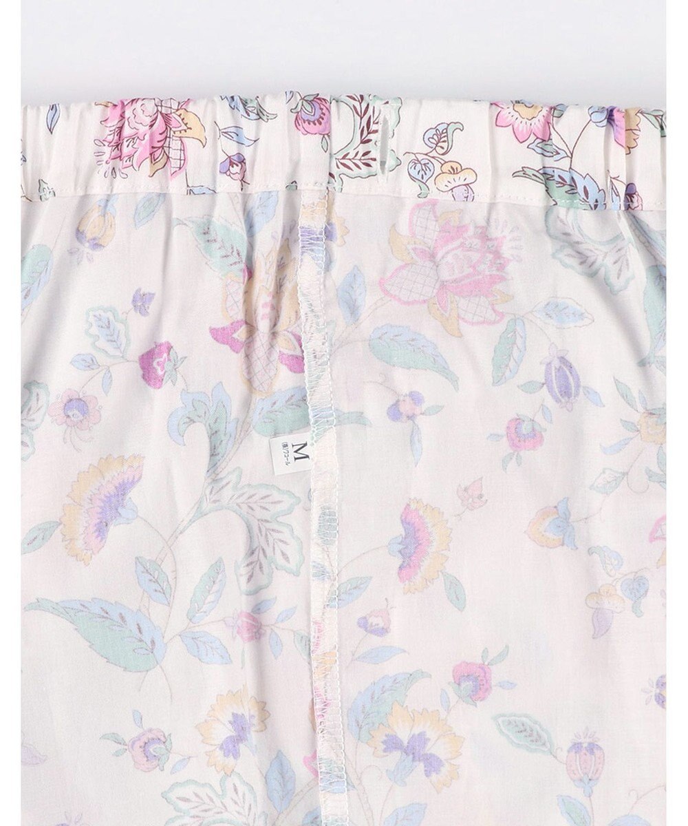 WACOAL ワコール_リラックス＆スリープ パジャマ 綿100%(本体) サテン 長袖 長ズボン ミントン レディース NDX555 /ワコール 