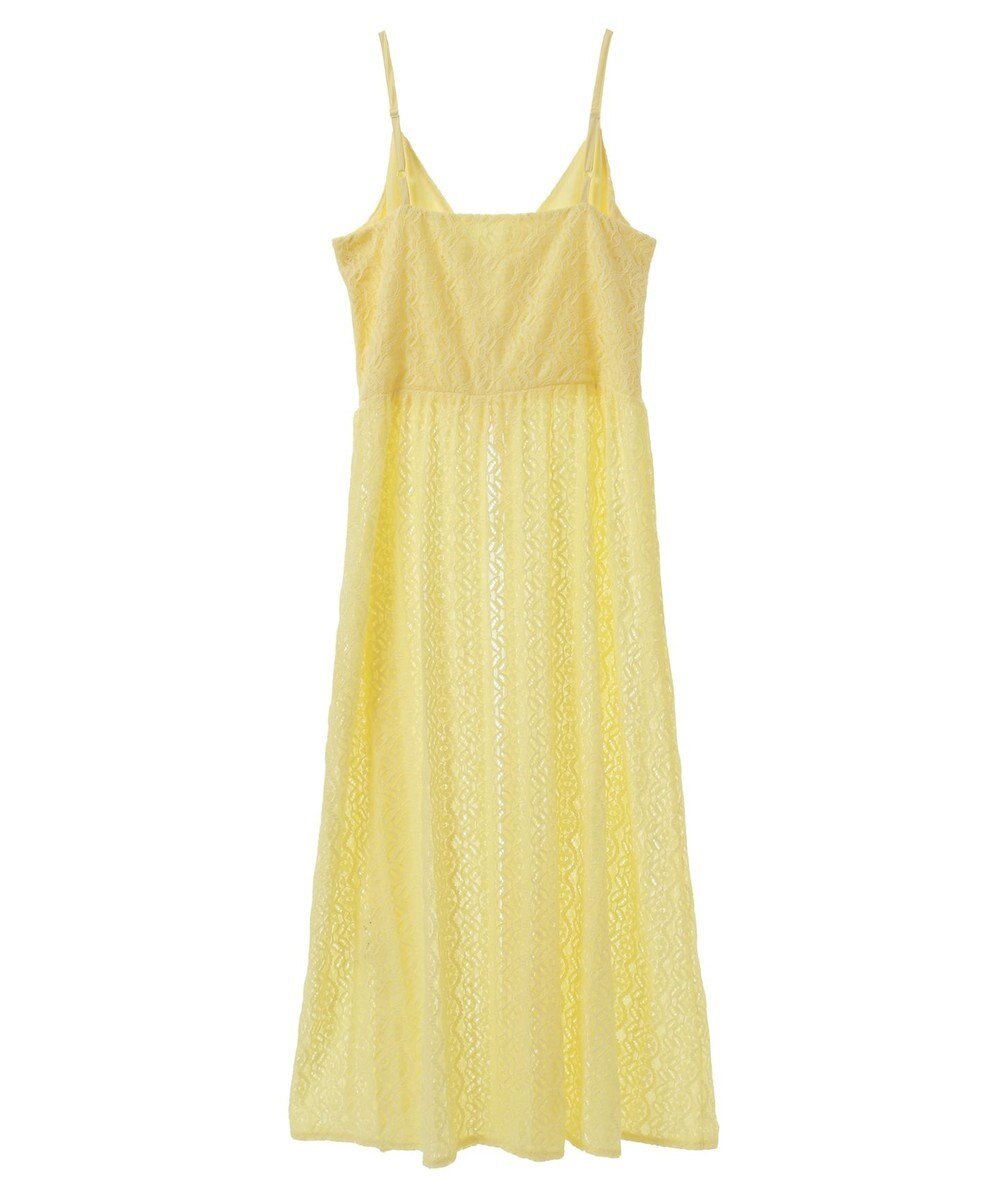 earth music&ecology フラワーレースキャミワンピース 