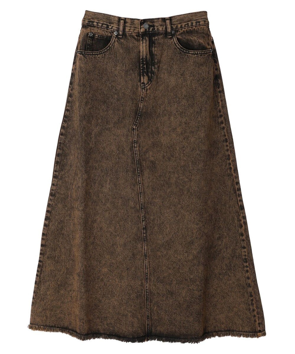 Green Parks ・ＳＵＧＡＲ　ＳＰＯＯＮ　カラーデニムスカート 