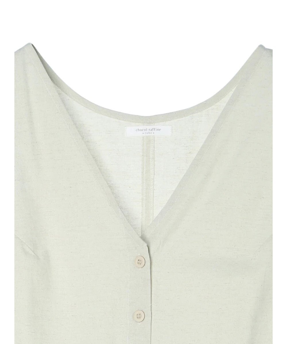 Green Parks インド 綿麻オールインワン 