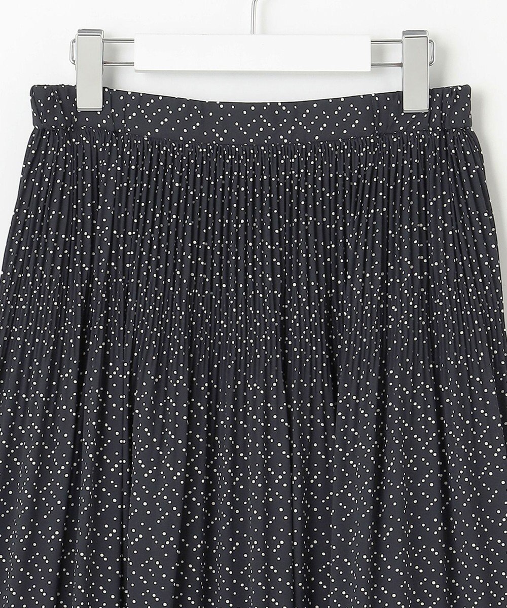 自由区 S 【セットアップ対応・洗える】ライトサテンプリーツ スカート 