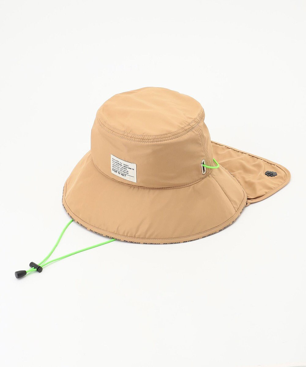 PW CIRCULUS 【手洗い洗濯可 / シェード付】【UNISEX】NEW！サンシェードバケットハット  ゴルフ 