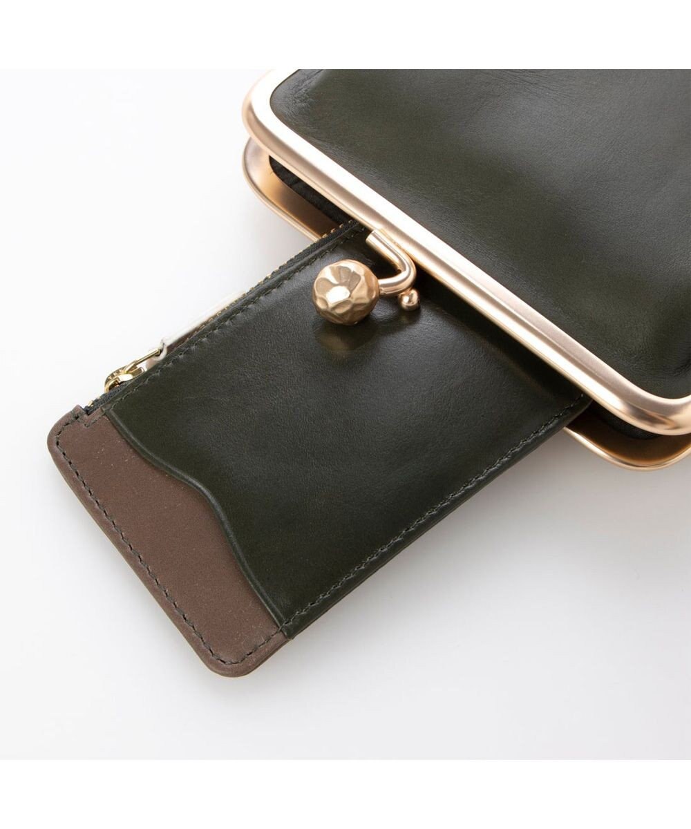 UNBILLION perche フラグメントケース付きアンティーク調ガマグチS 