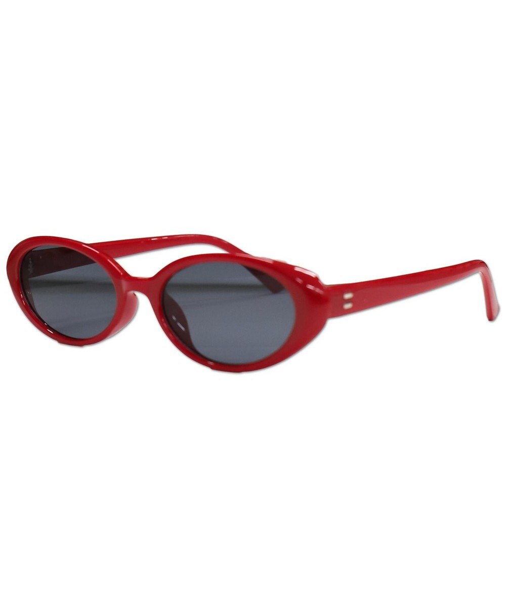 WEGO 【ユニセックス着用ITEM】オーバルカラーレンズアイウェア 