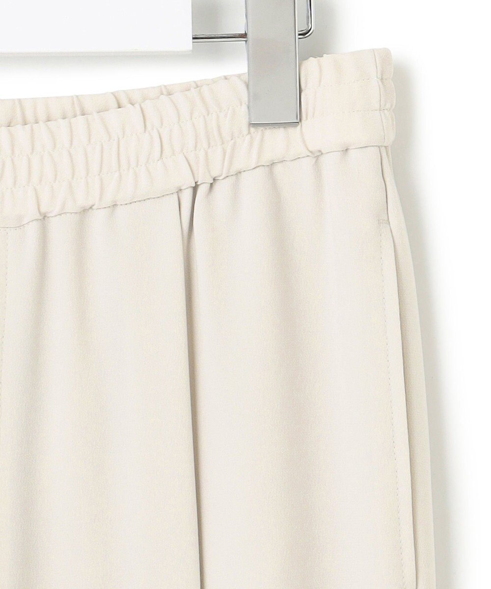 23区 【接触冷感/UVカット/吸水速乾】ストレッチジョーゼット ワイド パンツ 