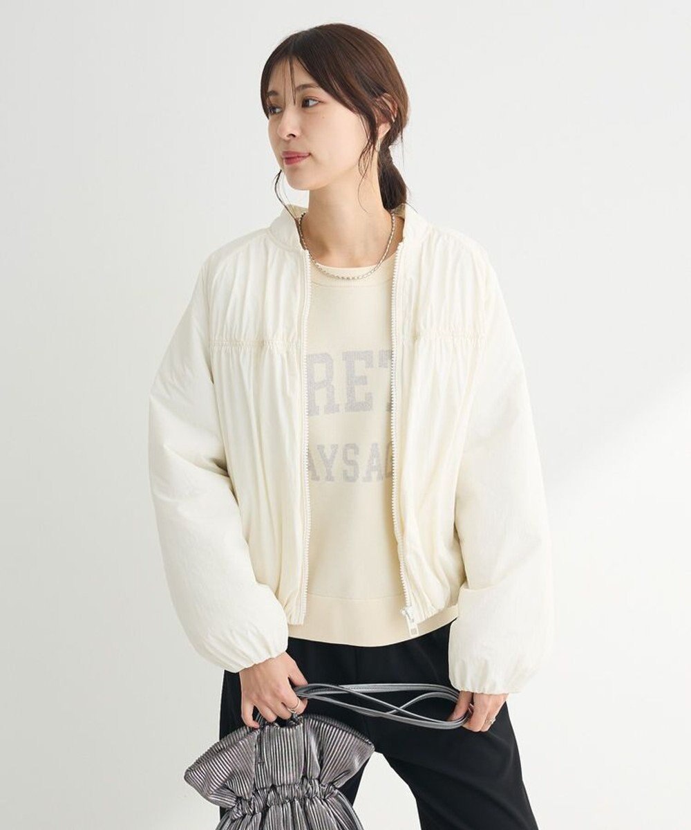 Green Parks 中綿シャーリングブルゾン 