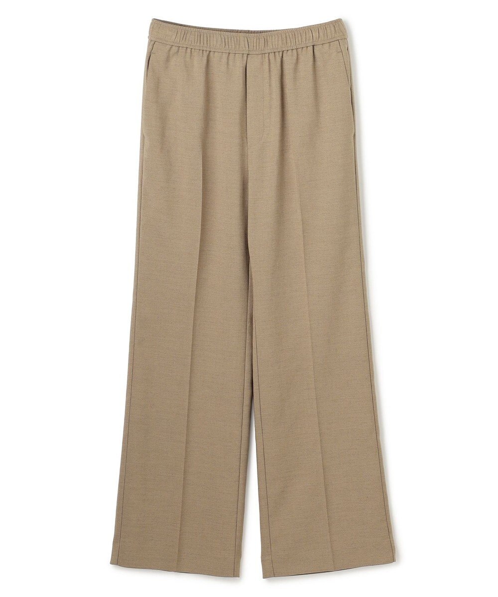 UNFILO 【セットアップ着用可/ウエストゴム】TENNEN TOUCH セミフレア パンツ 