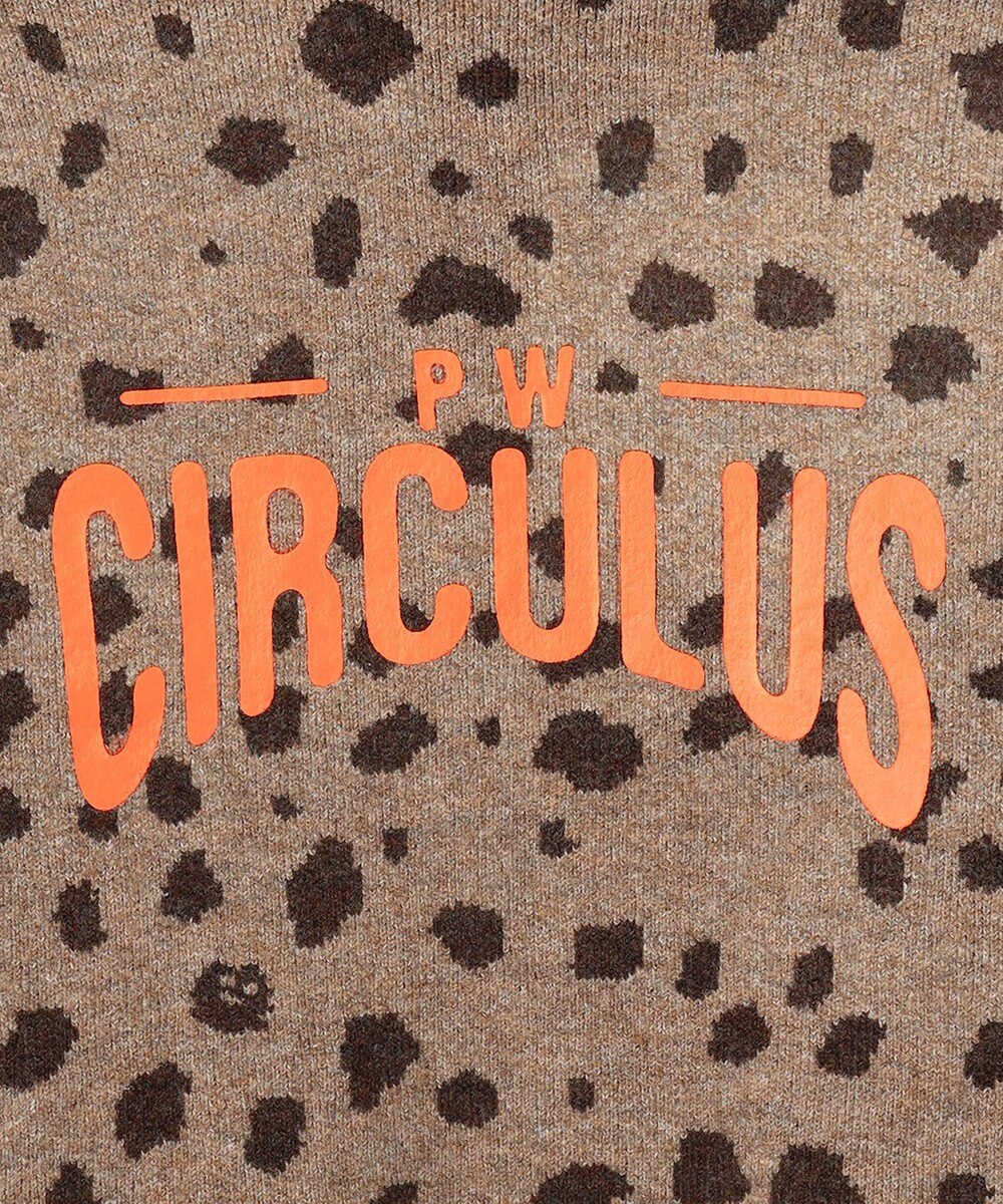 PW CIRCULUS 【MEN】SNOW LEOPARD柄フーディー 