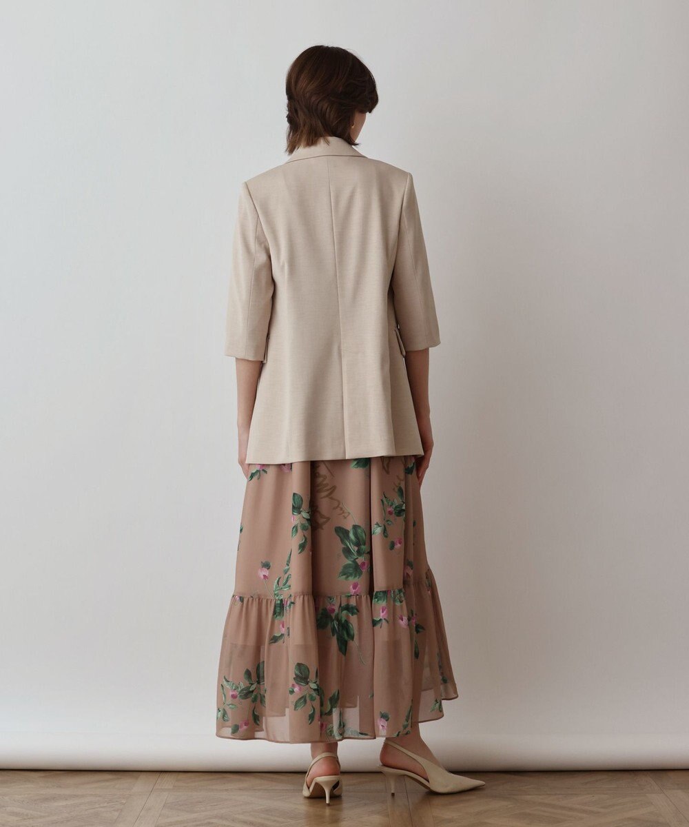 GRACE CONTINENTAL プリントセパレートワンピース 