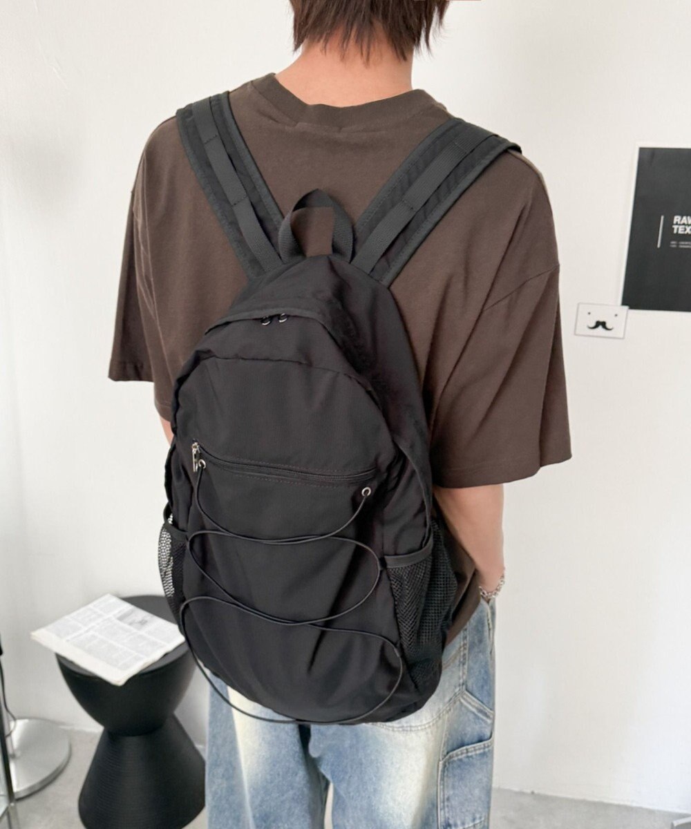WEGO 【ユニセックス着用ITEM】コードデザインバックパック 