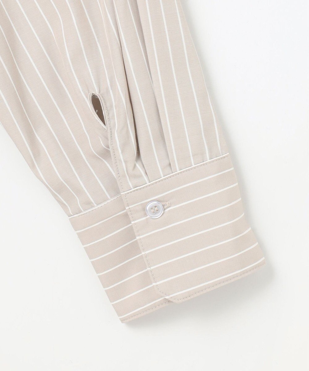 ANY 【洗濯機可】ストライプドロストシャツ 