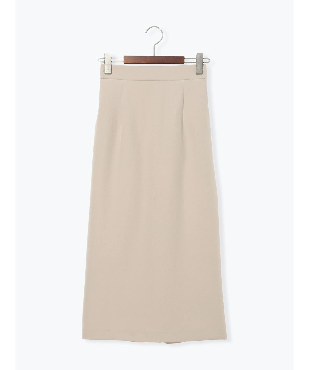 Te chichi 【雑誌掲載アイテム】ダブルクロスイージーナロースカート 