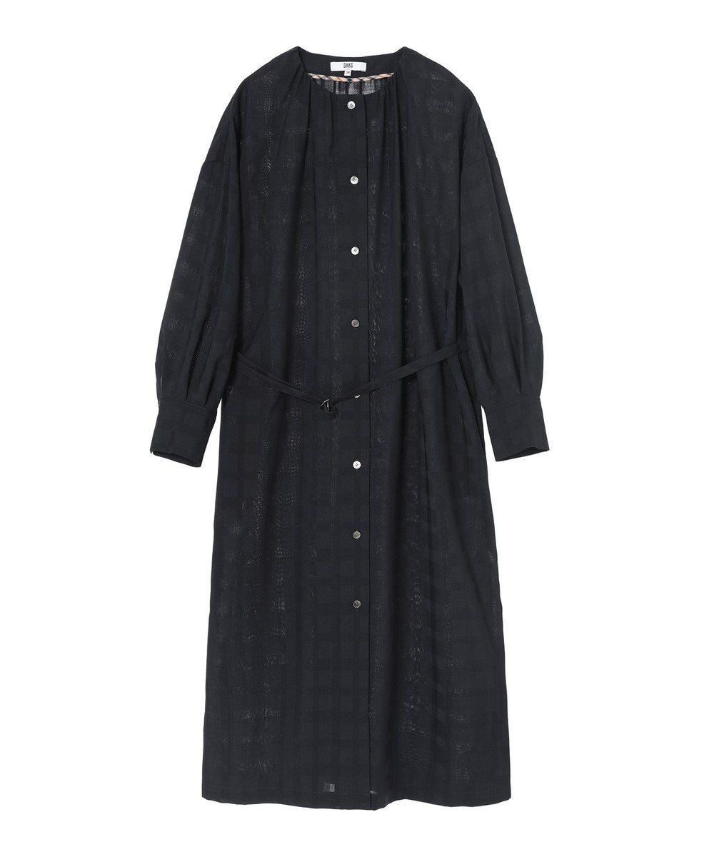 DAKS シャドーチェック 2WAYワンピース 