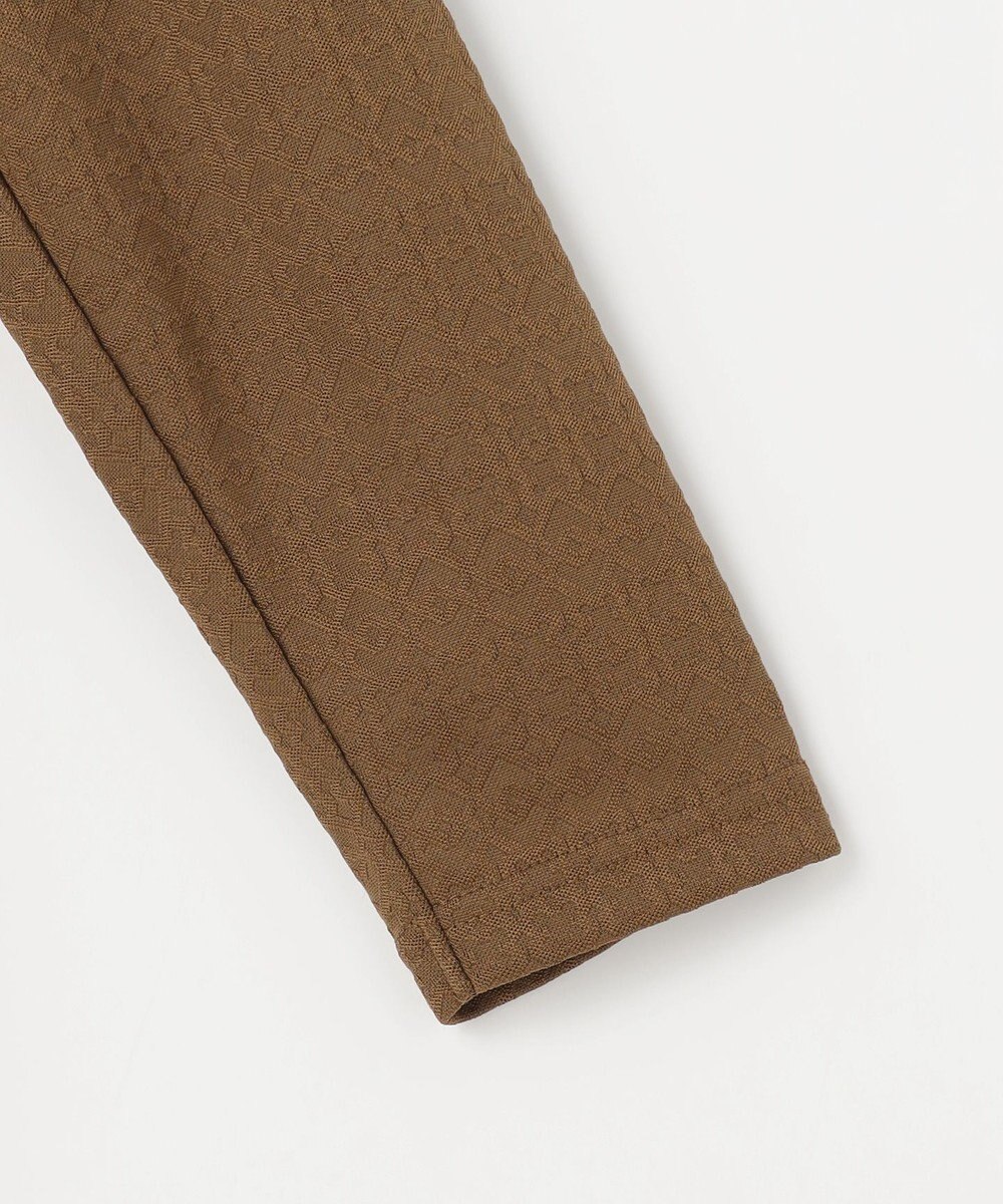 23区GOLF 【MEN】モノグラムジャガード長袖ポロシャツ 