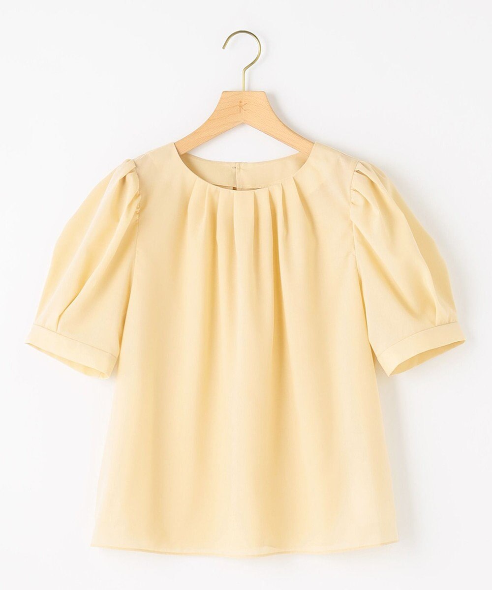 組曲 L ソフトローンパフスリーブ ブラウス 