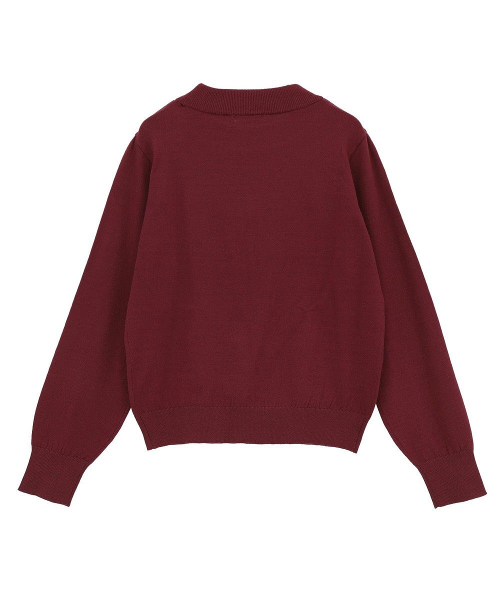 earth music&ecology ボウタイニットプルオーバー 