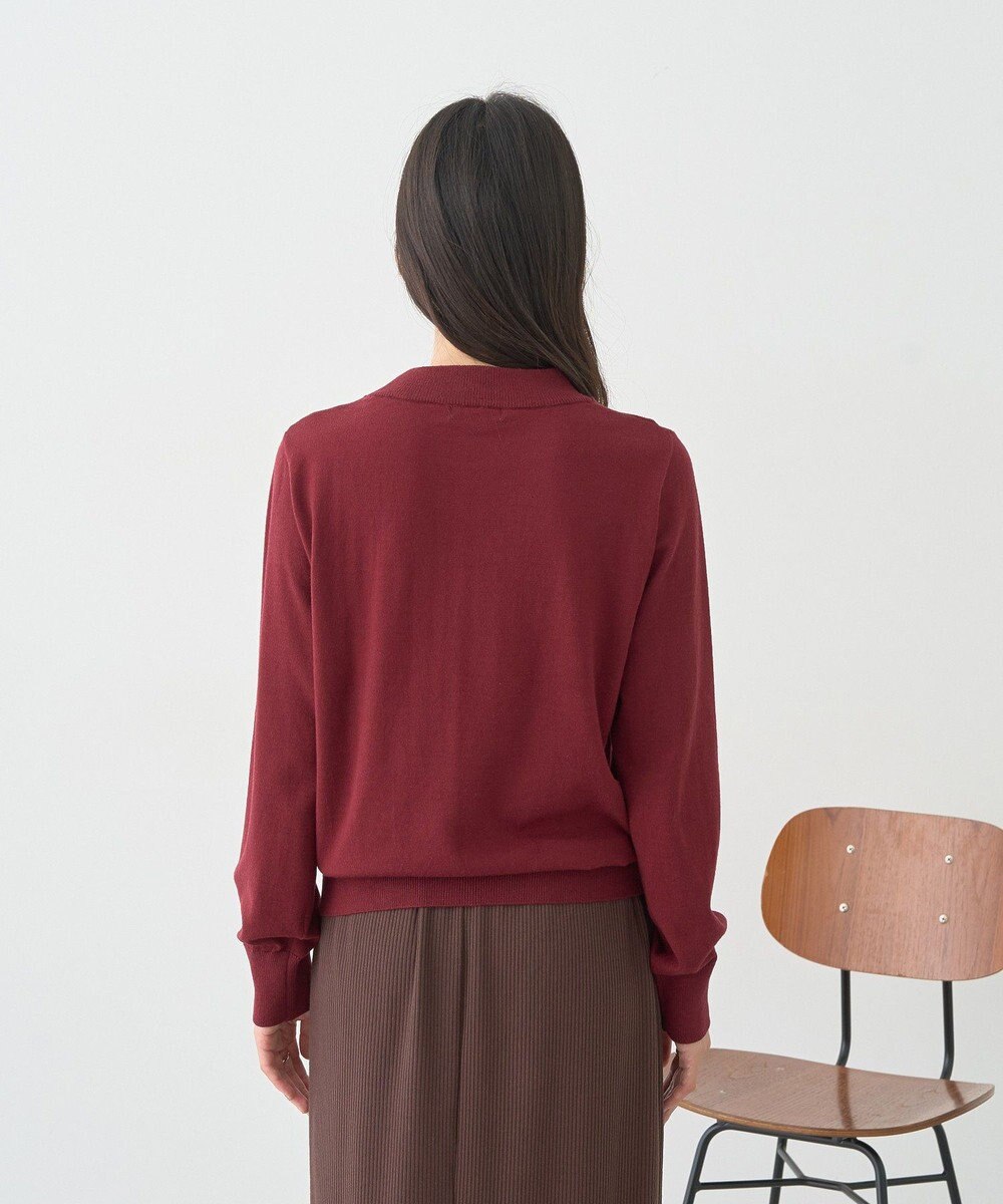 earth music&ecology ボウタイニットプルオーバー 