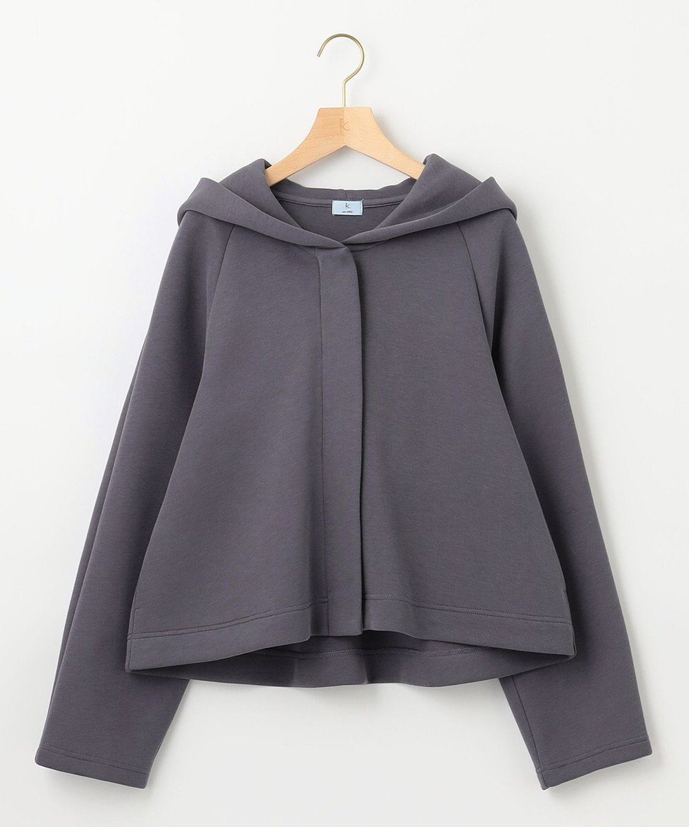 組曲 ダンボールジャージー ジップ パーカー 