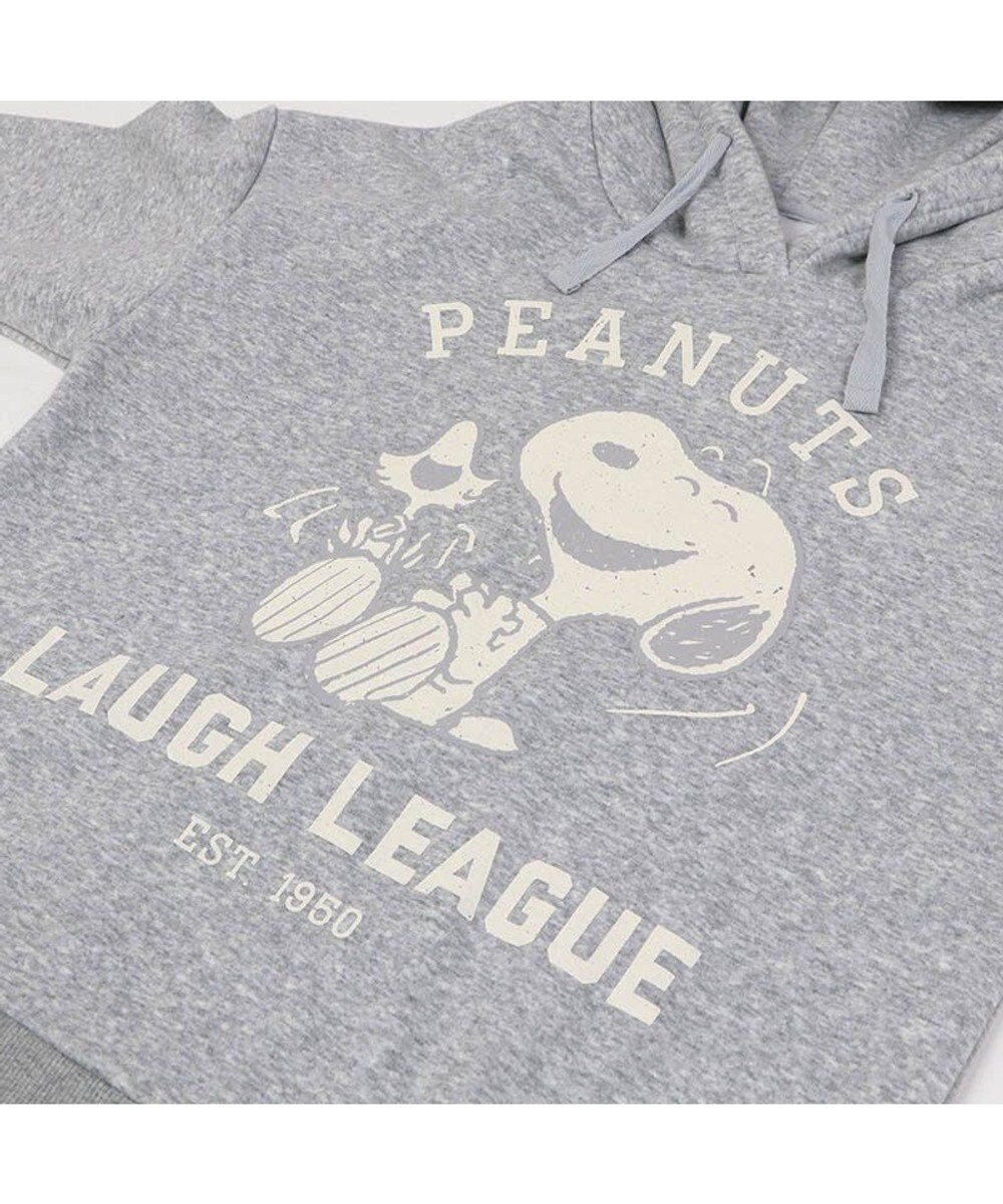 PET PARADISE スヌーピー ずっ友 お揃い パーカー 《グレー》 オーナー用 