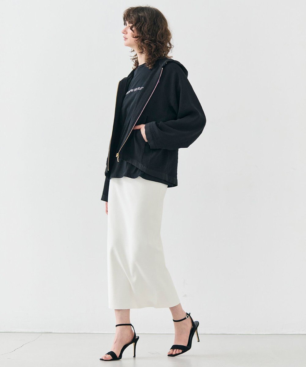 BEIGE， 【洗える】BROOM / スウェット風オーバーサイズドロストパーカー 