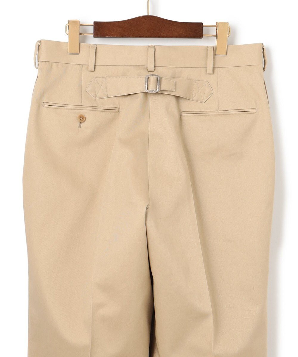 J.PRESS MEN 【J.PRESS ORIGINALS】Slight Twist Organic Chino New Piped Stem Slacks 