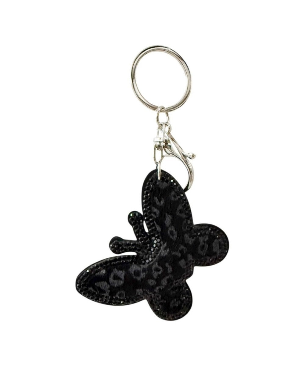 WEGO キラキラレオパバタフライキーホルダー 