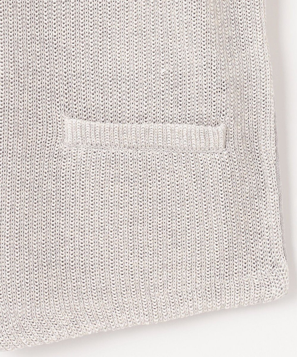 JOSEPH ABBOUD 【キングサイズ・洗える】ストローヤーン ニット ベスト 