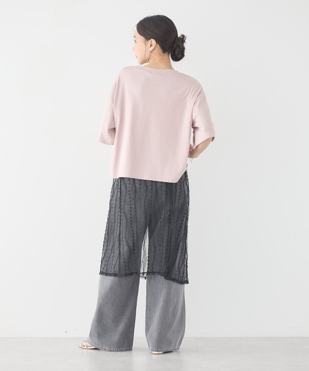 earth music&ecology 【接触冷感/洗濯機可】ＮＵＩＴＡ　ＬＡ　ＢＥＬＬＥ　ＥＴＯＩＬＥショートＴ 