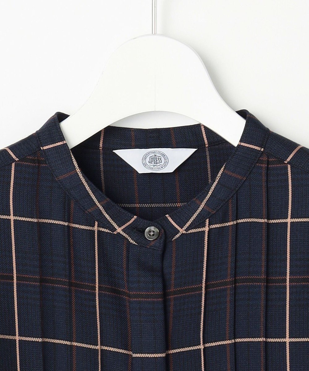 J.PRESS LADIES S サイロチェック ストライプ ブラウス 