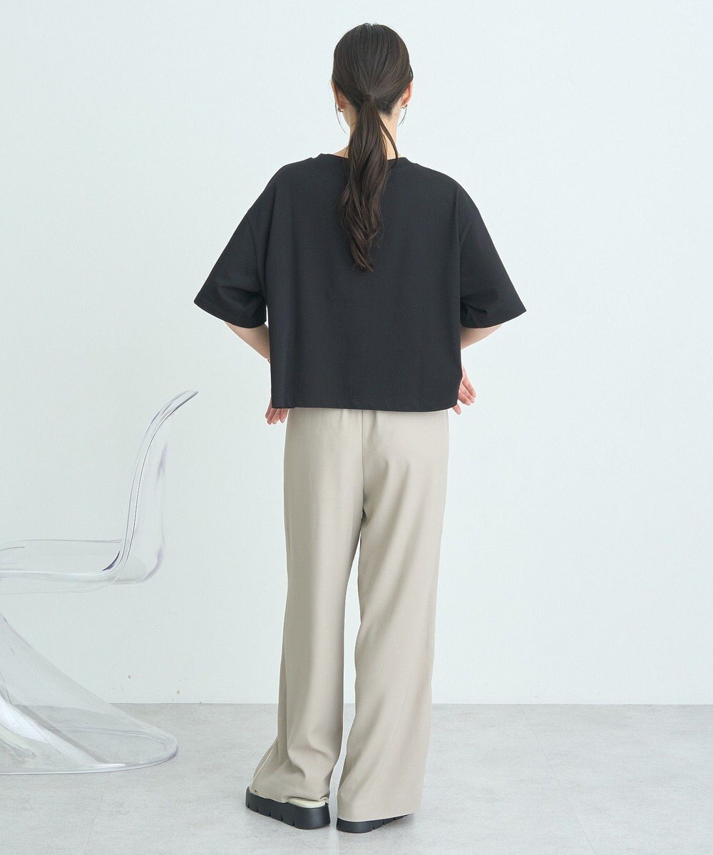 earth music&ecology 【接触冷感/洗濯機可】ＮＵＩＴＡ　ＬＡ　ＢＥＬＬＥ　ＥＴＯＩＬＥショートＴ 