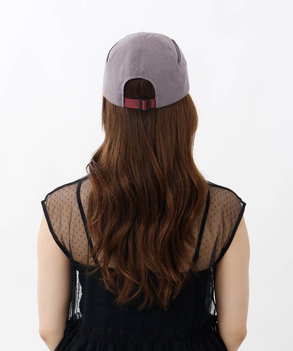 AURORA 【 ANNA SUI（アナ スイ）】ネコ耳ロゴ刺しゅうキャップ 